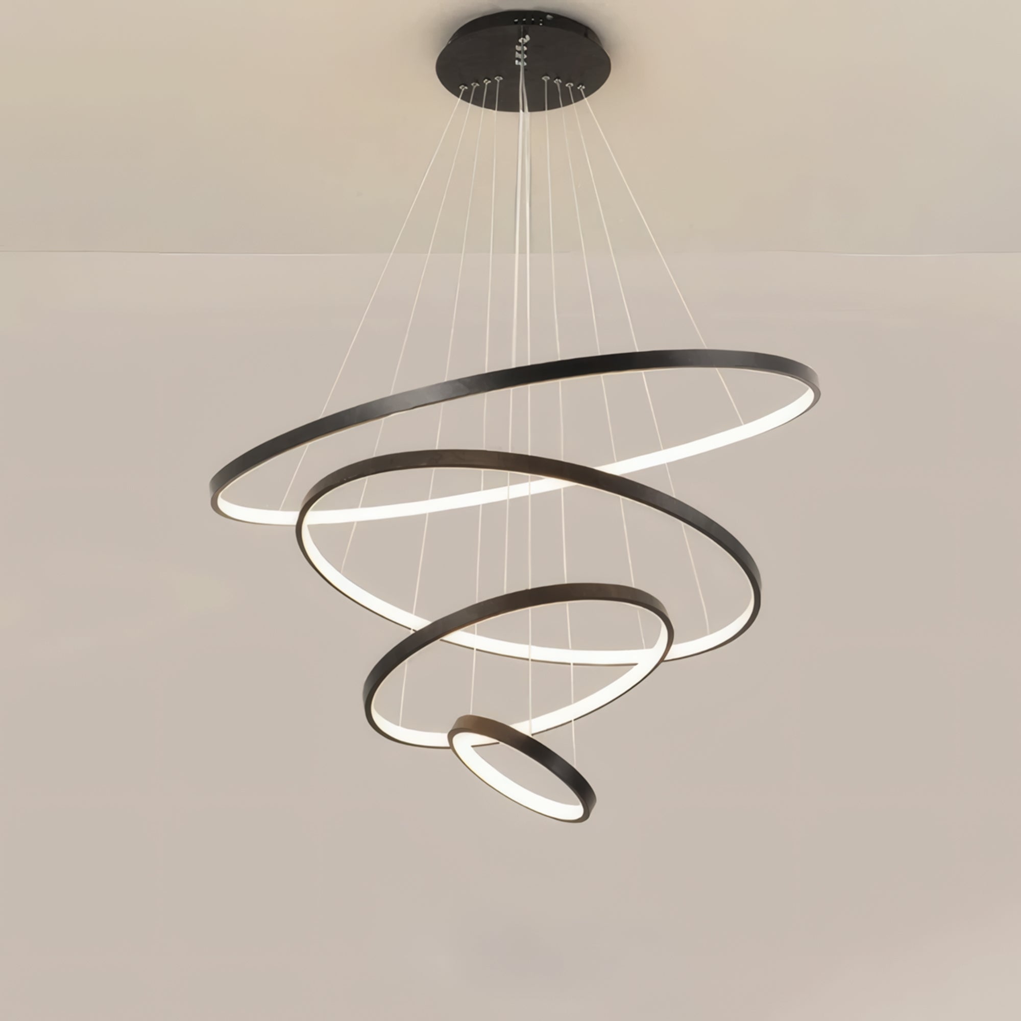 Lampa Wisząca Lhj014-cp4 Black  4