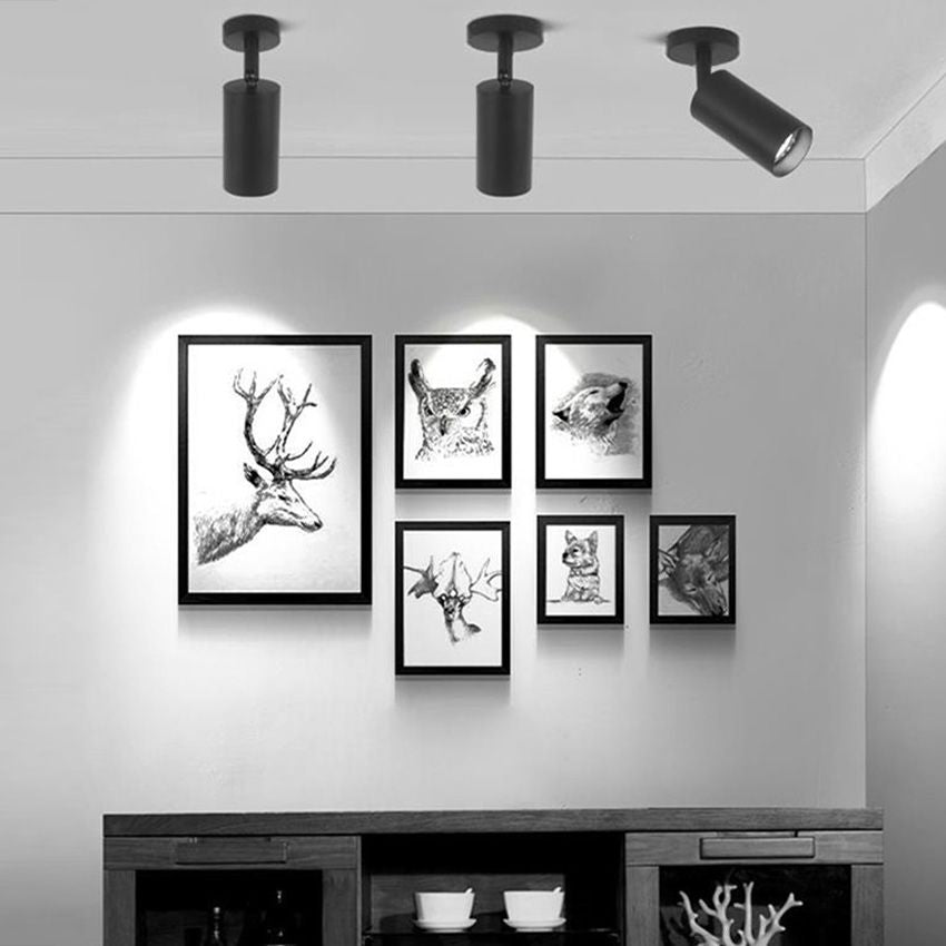 LAMPA SUFITOWA / ŚCIENNA SPOT REFLEKTOR APP1244-1C CZARNA