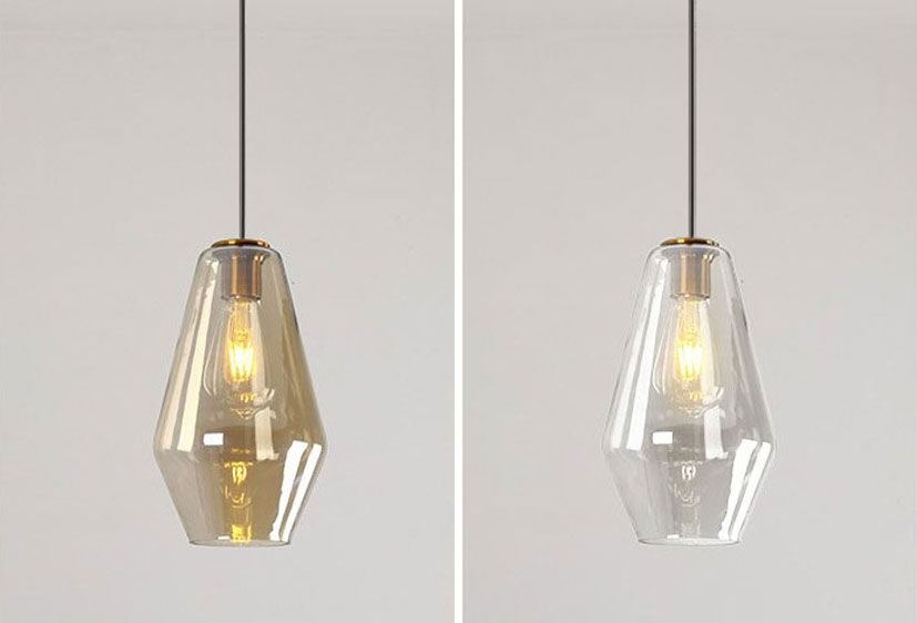 Lampa sufitowa szklana APP437-1CP APP438-1CP