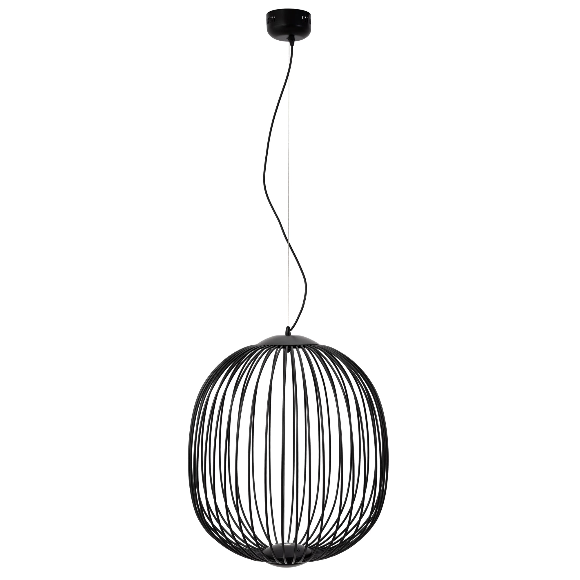 Lampa Sufitowa Wisząca APP967-1CP Czarna  9
