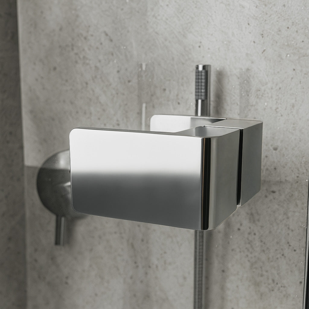 Drzwi prysznicowe Rea Atlas 120 Chrome prawe 6