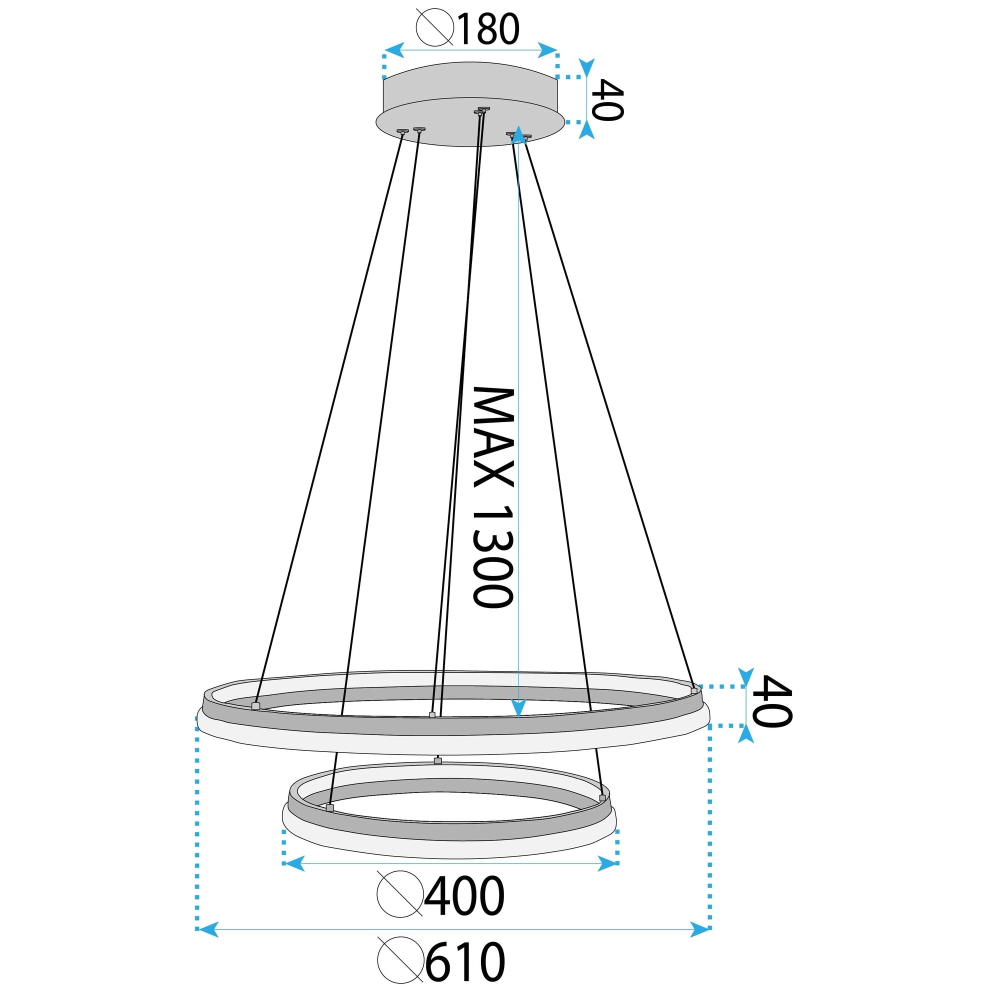 Lampa Wisząca Sufitowa Led Kryształowa Lhj043-cp2 Złota  3