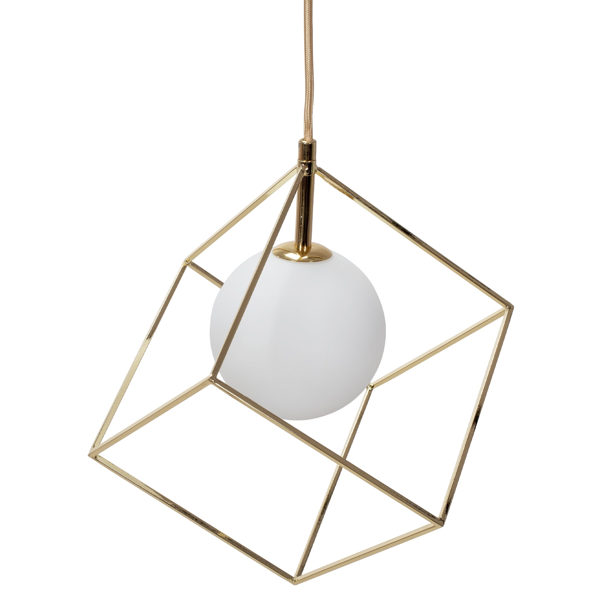 Lampa Wisząca APP1210-1CP Złota  4