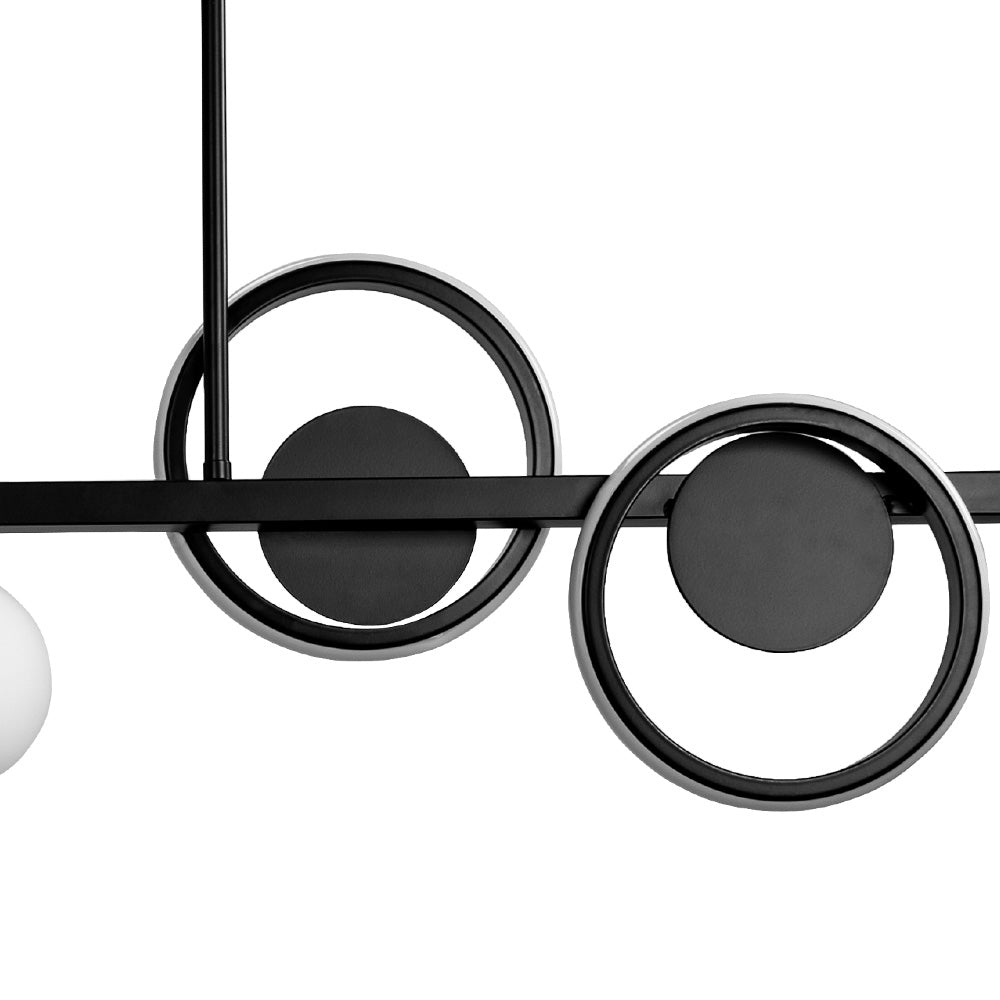 Lampa sufitowa LED APP1199-CP Czarna  3