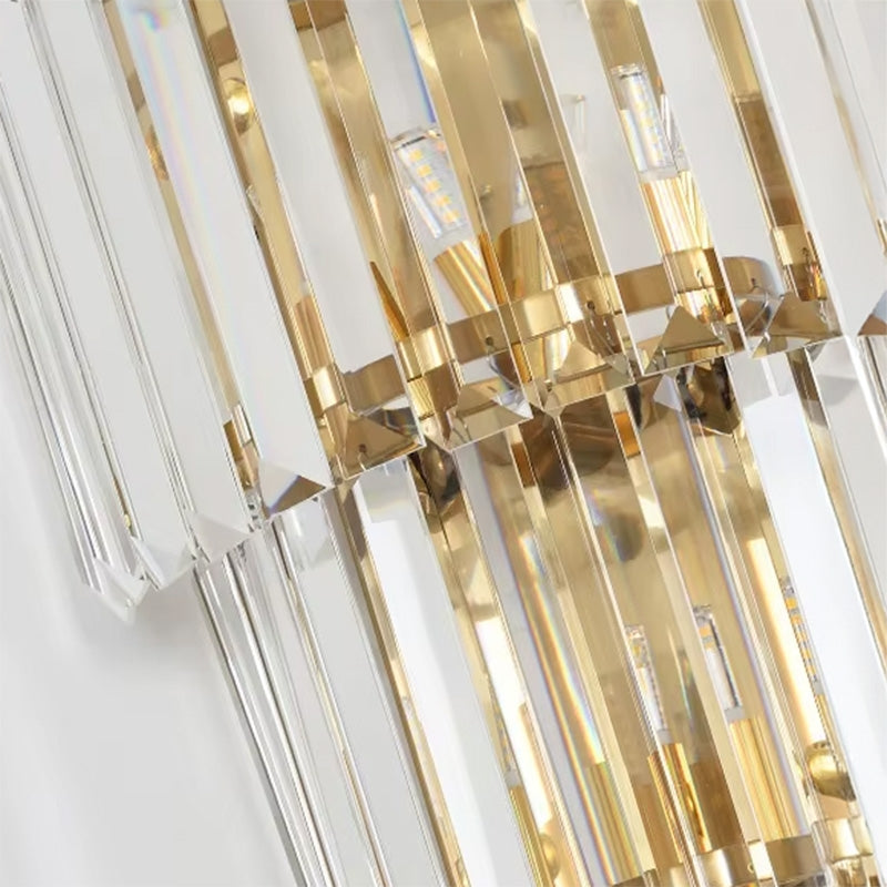 Lampa kryształowa kinkiet APP1535-1W Złota  4