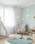 LAMPA WISZĄCA CHMURKA SZARA  8