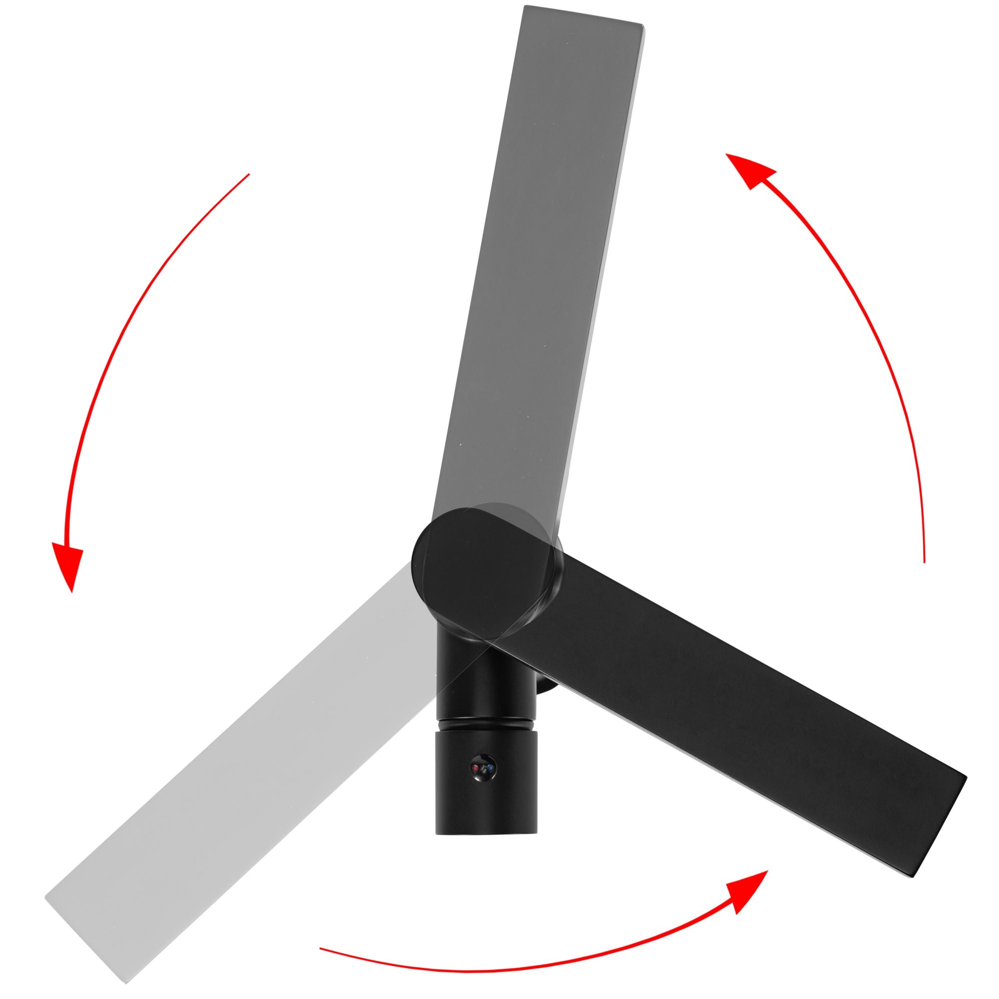 Bateria Umywalkowa REA TAP Czarna Niska