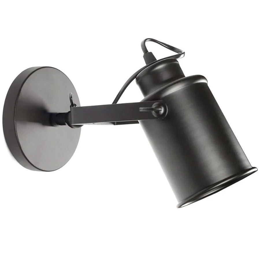 Lampa sufitowa ścienna reflektor APP486-1C Czarna