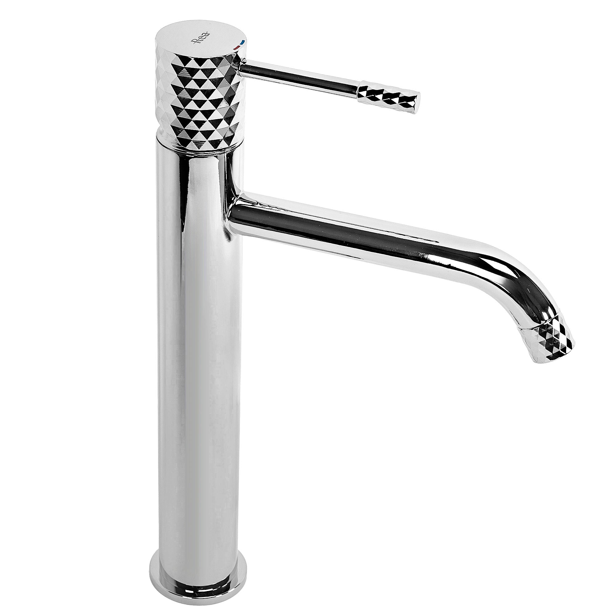 Bateria Umywalkowa Rea Lungo Diamond Chrom Wysoka  5
