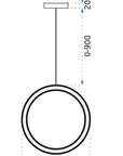 LAMPA SUFITOWA WISZĄCA GLAMOUR APP961-1CP Złota  8