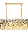 Lampa Kryształowa Wisząca APP1539-12CP80 Gold  1