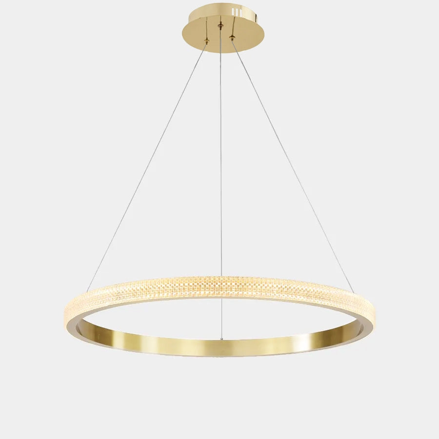 Lampa Sufitowa Wisząca Led App1510-cp Gold  6