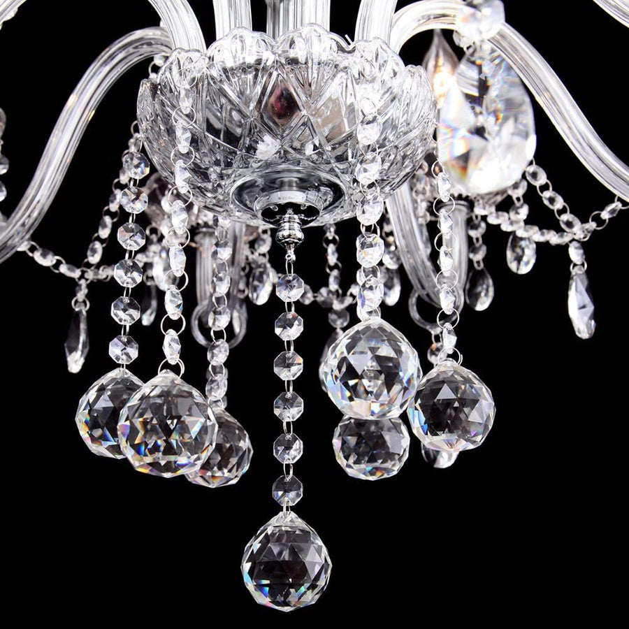 Lampa Kryształowa Żyrandol 300750