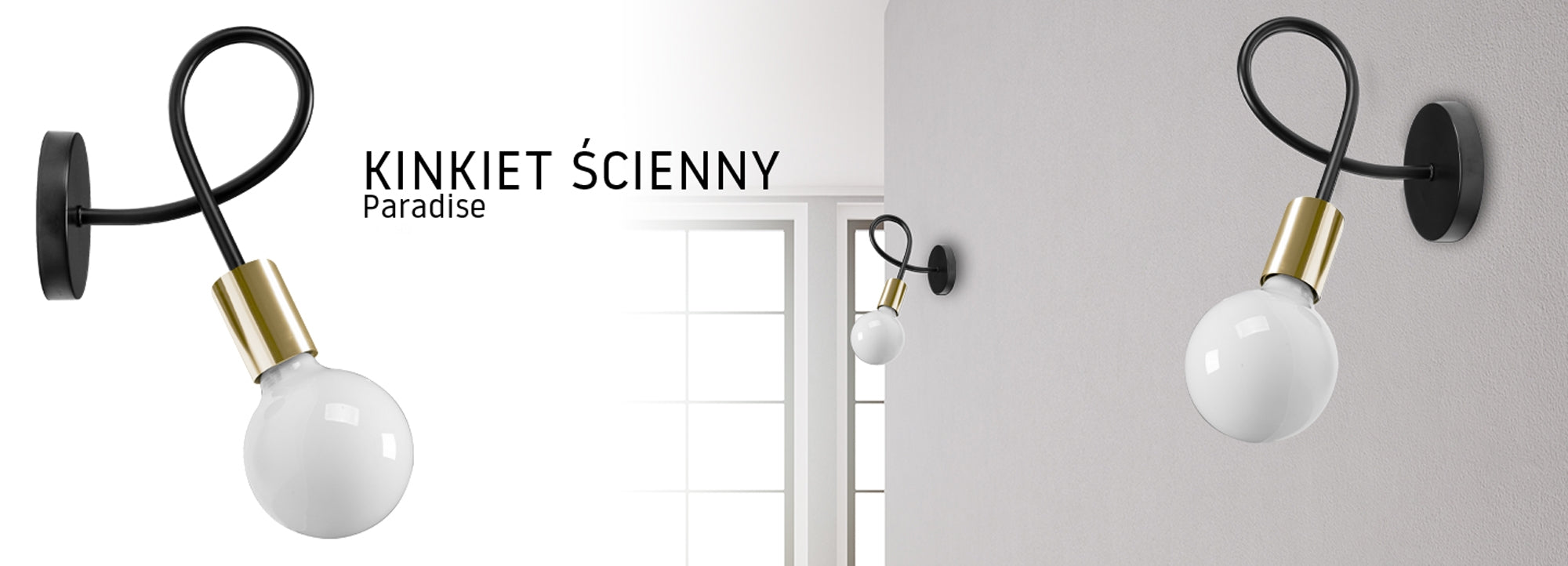 Lampa Kinkiet Ścienny Metalowy Loft PARADISE APP516-1W Złota  4