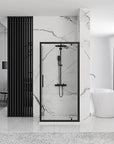 Kabina Prysznicowa Narożna Rea Rapid Swing Black 90x80