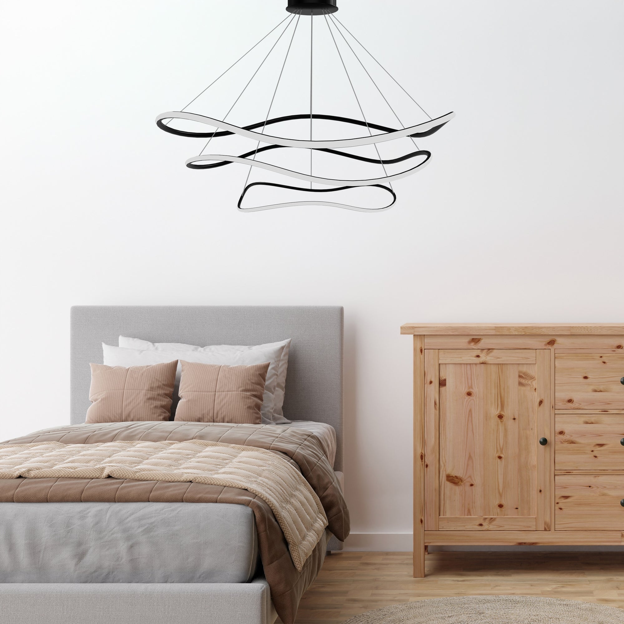 Lampa Wisząca Lhj016-cp3 Black  4