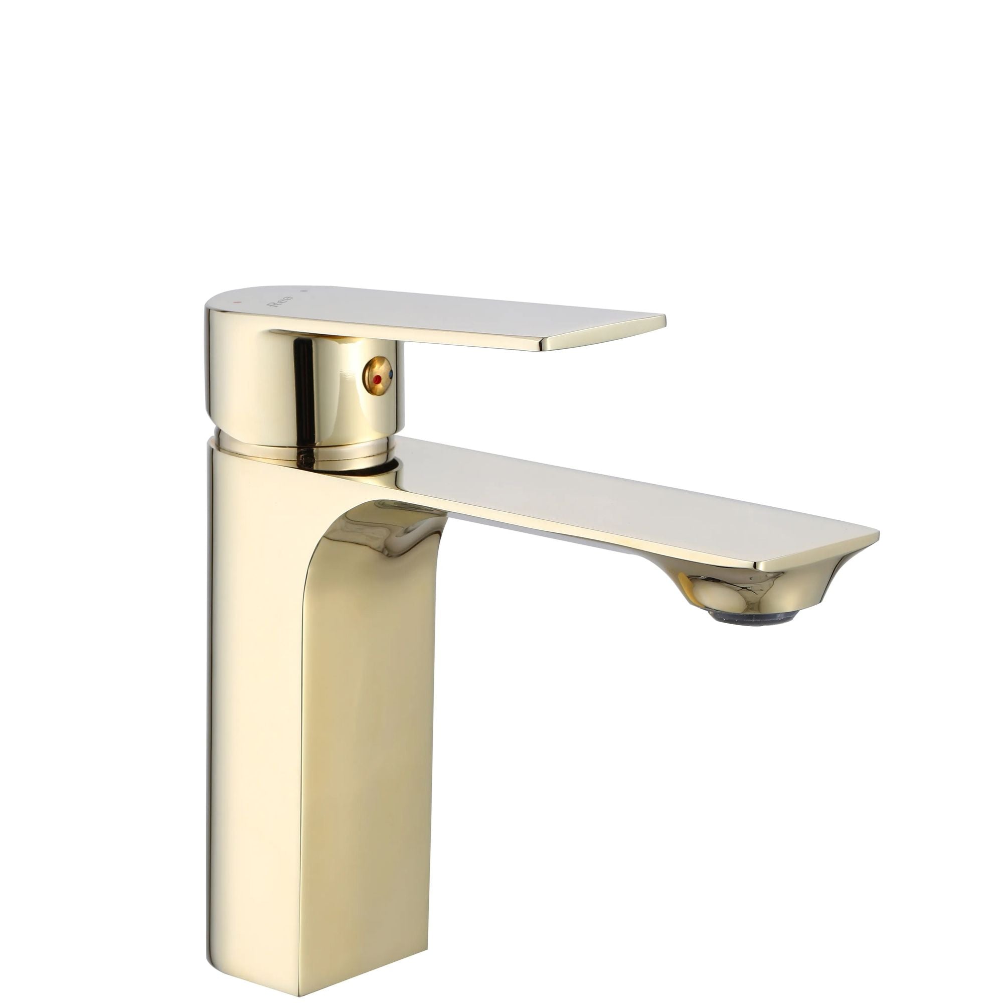 Bateria Umywalkowa REA URBAN Złota Gold Niska