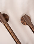 Wieszak łazienkowy jednoramienny 6610a Modern Miedź Szczotkowana  5