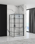 Kabina prysznicowa Rea Molier Black 100x90