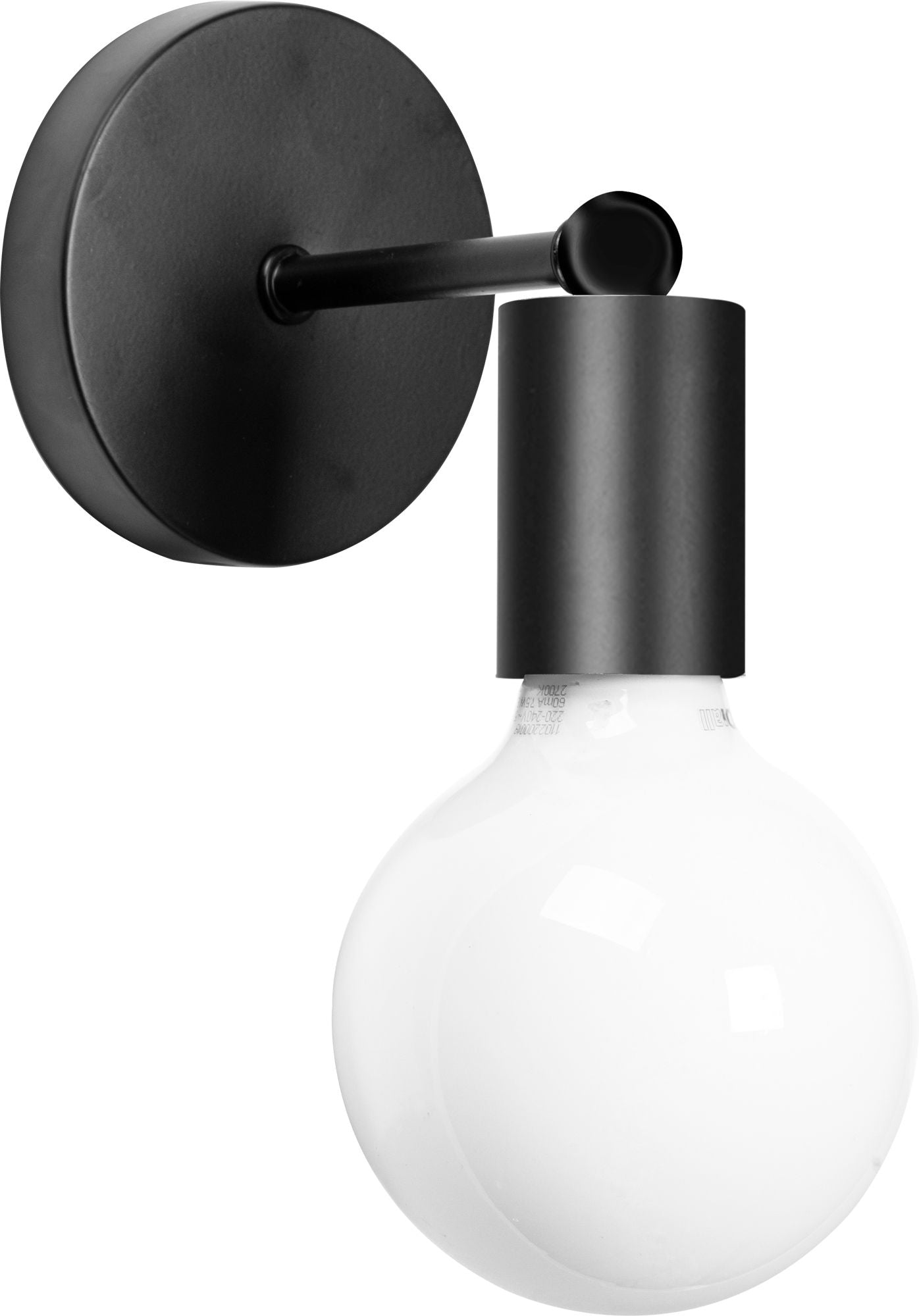 Lampa Kinkiet Ścienny Metalowy  392205 Czarny Mat  6