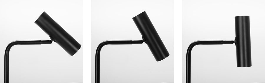 Lampa APP965-1F Czarna