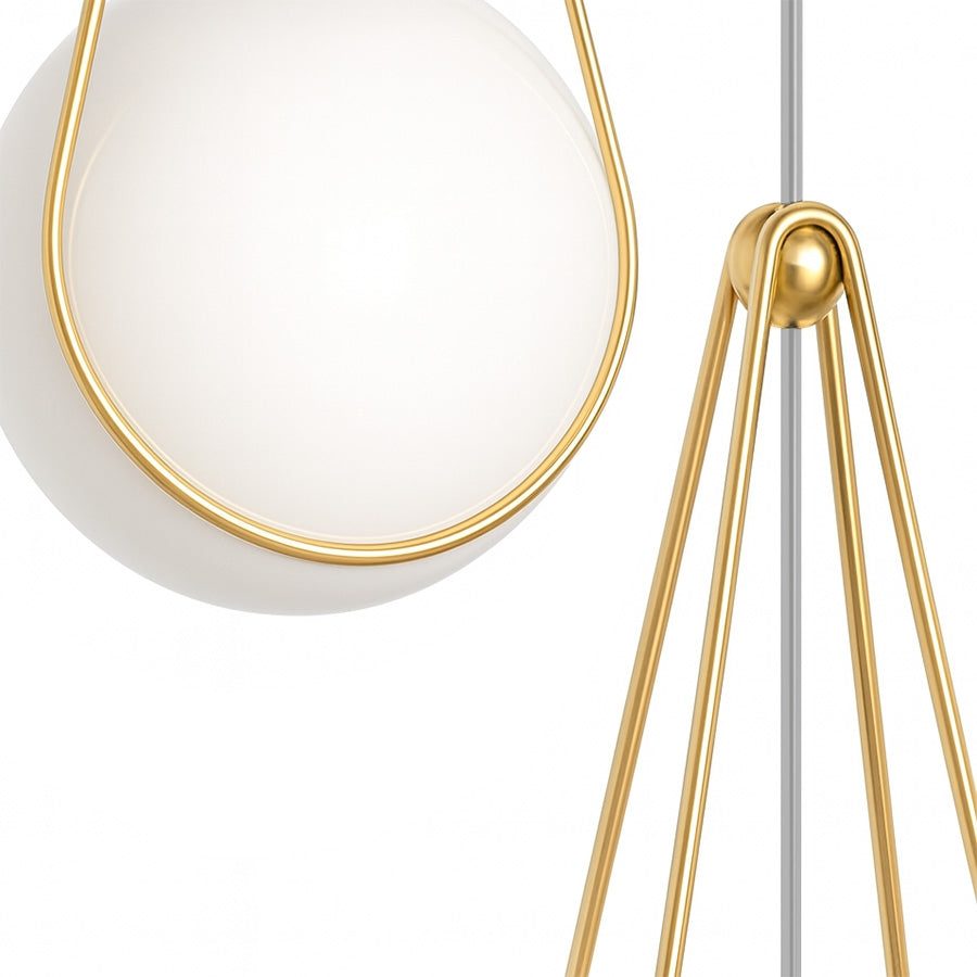 Lampa Sufitowa Wisząca APP1793-1CP 20cm Złota  3