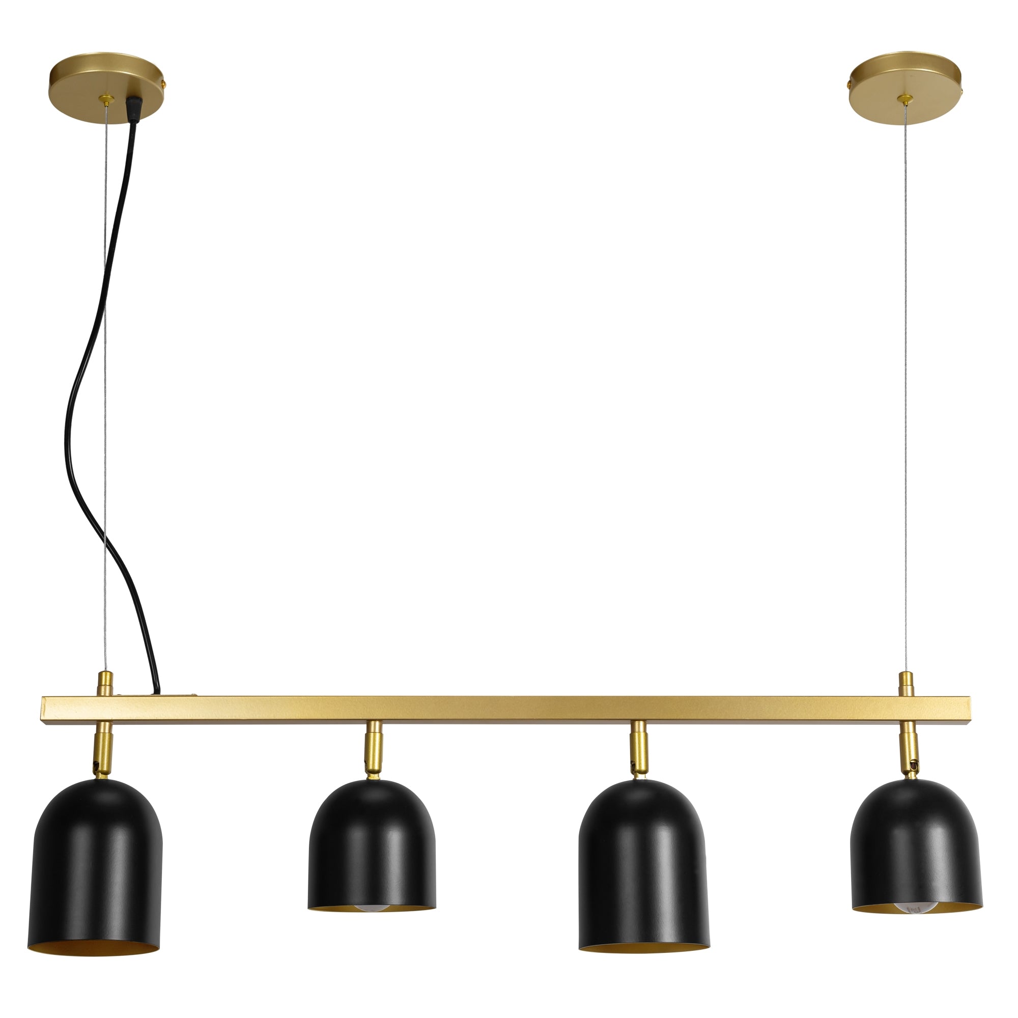 Lampa Wisząca APP1031-4CP Czarna  1