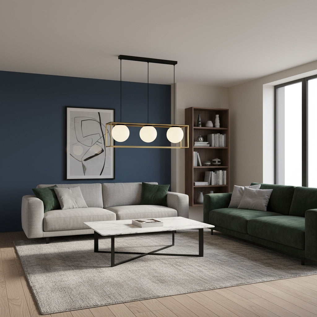 Lampa sufitowa Czarno Złota APP1164-3CP  10