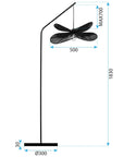 Lampa Stojąca Podłogowa APP1835-1F  4