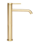 Bateria Umywalkowa REA CLIF ZŁOTA SZCZOTKOWANA GOLD BRUSH WYSOKA