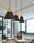 Lampa sufitowa wisząca Scandi A Czarna
