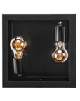 LAMPA ŚCIENNA KINKIET APP1305-2W CZARNA  8