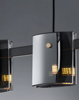 Lampa Wisząca 5-punktowa APP1706-5CP Grey G9  4