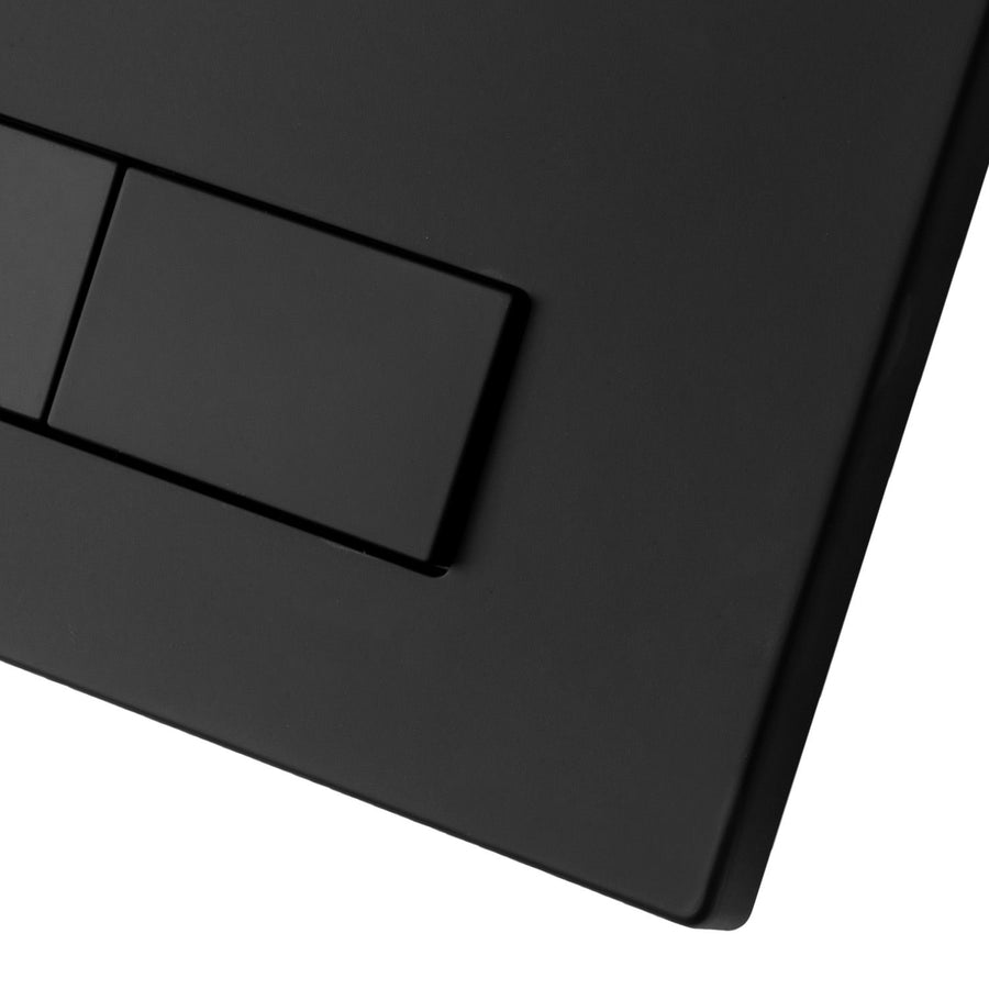 Przycisk typu H do stelaża podtynkowego WC Black Mat