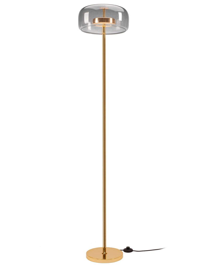 Lampa Stojąca Podłogowa LED APP749-1F Złota