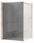 Kabina prysznicowa Walk-In Rea Flexi Grey / Brush Copper 110  2