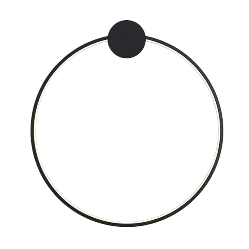 LAMPA ŚCIENNA KINKIET LED APP1389-CW BLACK 50cm