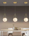 Lampa Sufitowa Wisząca APP1793-1CP 20cm Złota  4