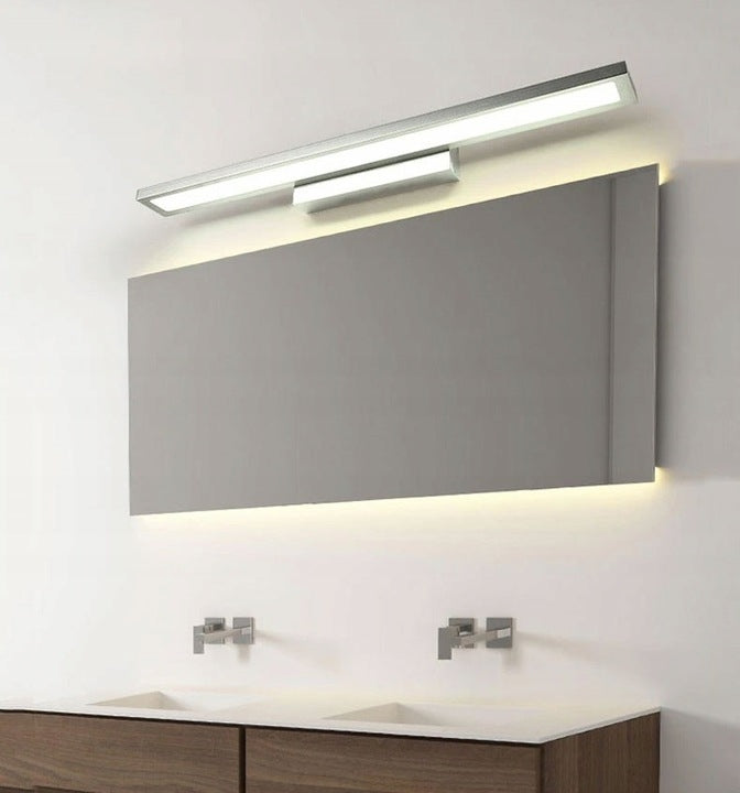 Lampa Kinkiet Łazienkowy Led Nad Lustro 80cm APP841-1W Flat Chrom  3