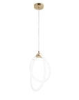 Lampa Wisząca Led G019-cp Złota  7