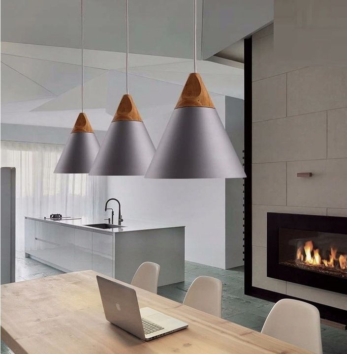 Lampa sufitowa wisząca Scandi A Biała