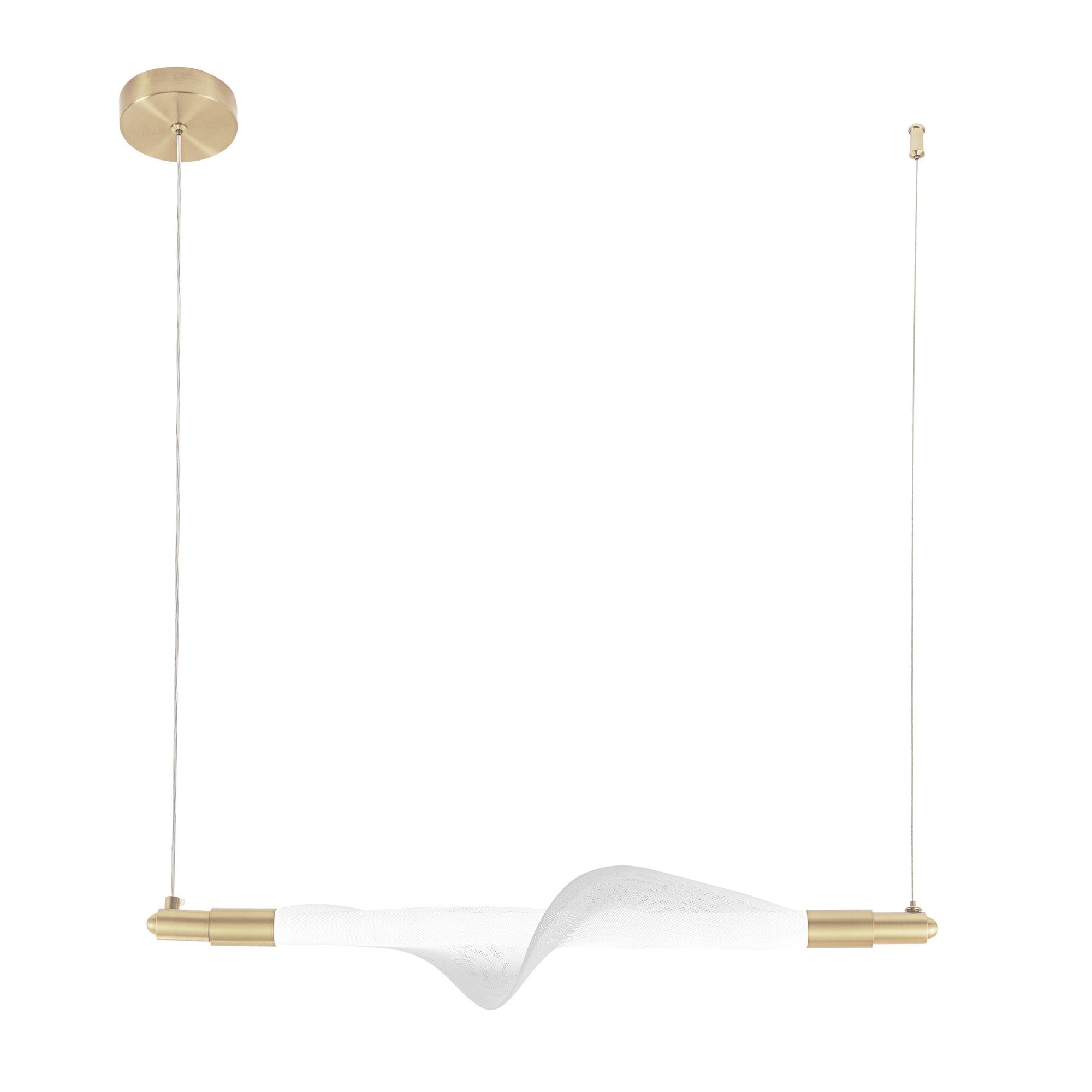 Lampa Wisząca Led G011-cp Biały/złoty  3