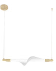 Lampa Wisząca Led G011-cp Biały/złoty  3