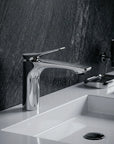 Bateria Umywalkowa PREMIUM REA Vision Chrom Niska  6