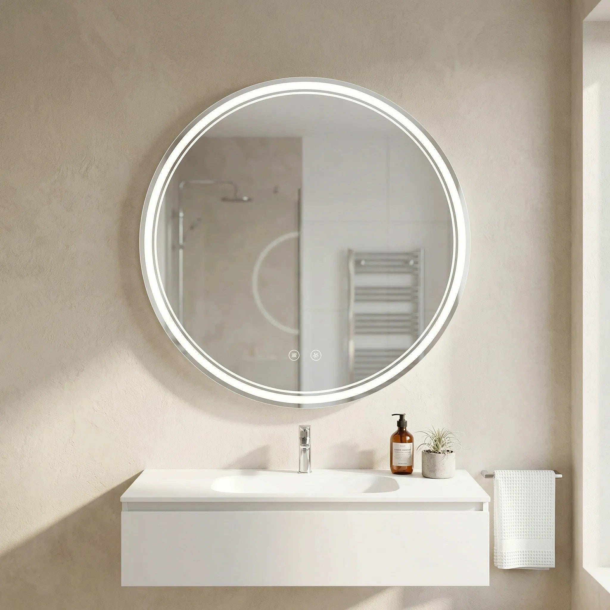 Lustro ścienne LED SOFT 100  6