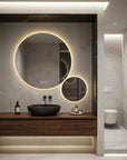 LUSTRO ŚCIENNE LED R-9045 90cm + 45cm  6