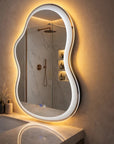 LUSTRO ŚCIENNE LED UNO DOUBLE 80x55 cm  6