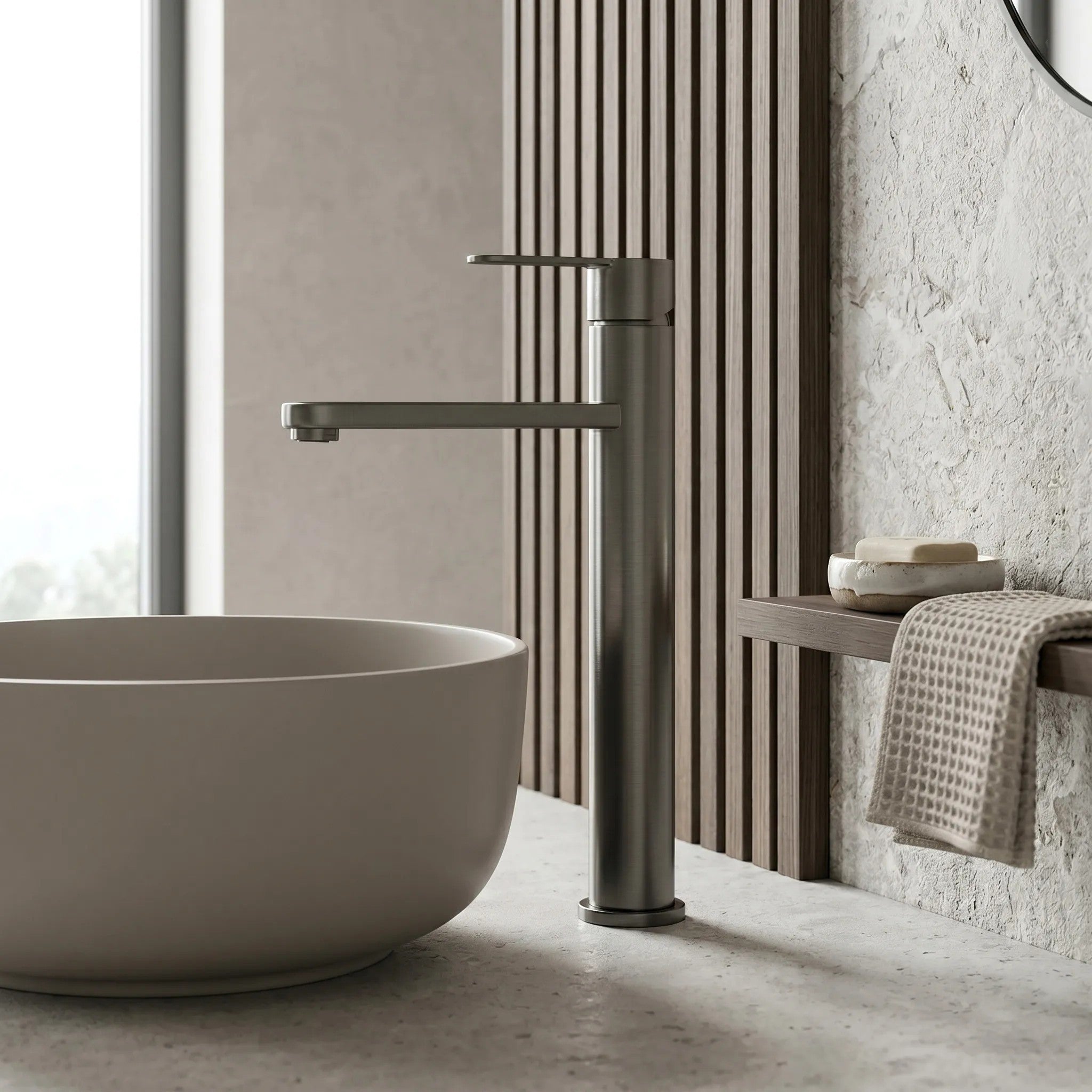 Bateria umywalkowa Rea Arcos Tytan Wysoka  6