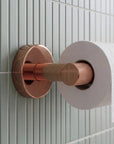 UCHWYT NA PAPIER TOALETOWY 6611 Modern Miedź  6