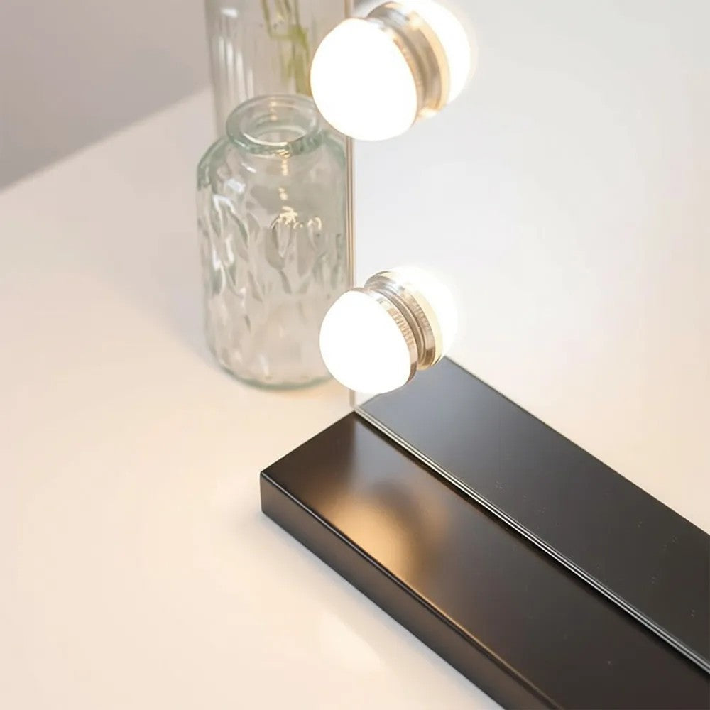 Lustro LED Hollywood Czarne  6